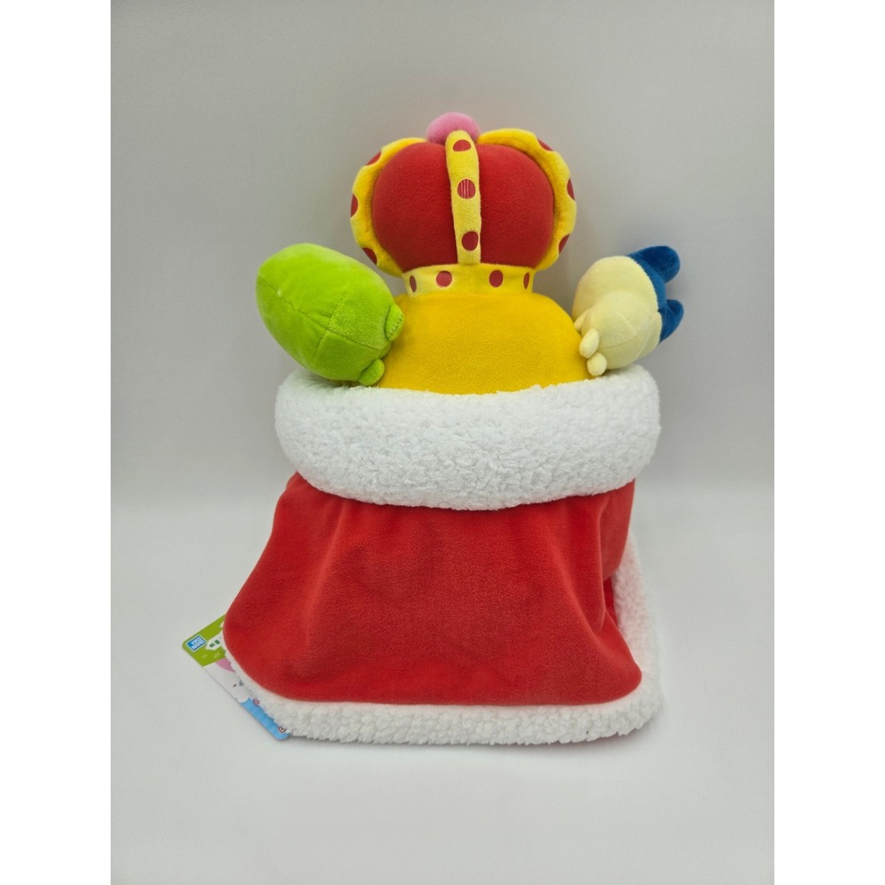 Bandai Tamagotchi Ichiban Kuji Prize B King Mametchi Plush Royal Cape Crown New - Picture 3 of 4